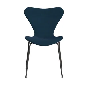Fritz Hansen Series 7™ Chair Full Upholstery, Warm Graphite/Hallingdal Blue/Green