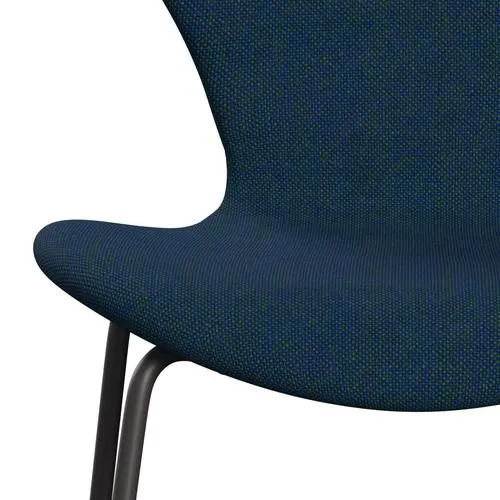 Fritz Hansen Series 7™ Chair Full Upholstery, Warm Graphite/Hallingdal Blue/Green