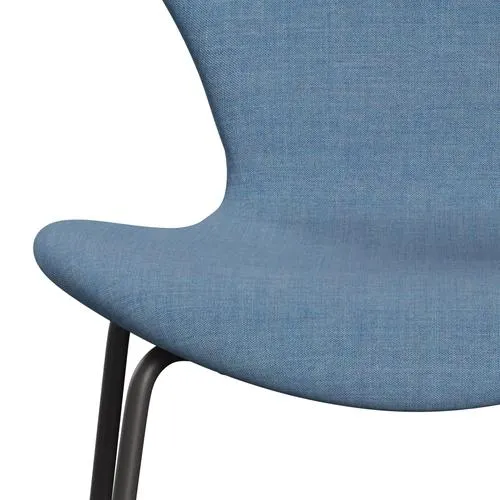 Fritz Hansen Series 7™ Chair Full Upholstery, Warm Graphite/Remix Blue (Rem816)