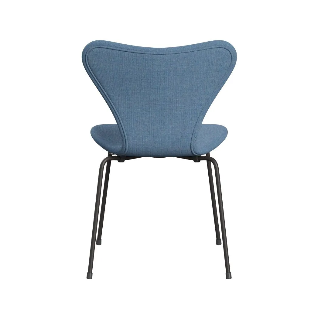 Fritz Hansen Series 7™ Chair Full Upholstery, Warm Graphite/Remix Blue (Rem816)