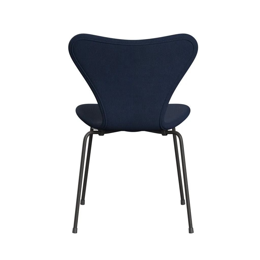 Fritz Hansen Series 7™ Chair Full Upholstery, Warm Graphite/Steelcut Royal Blue
