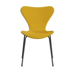 Fritz Hansen Series 7™ Chair Full Upholstery, Warm Graphite/Steelcut Yellow