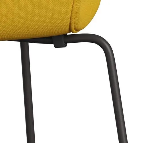 Fritz Hansen Series 7™ Chair Full Upholstery, Warm Graphite/Steelcut Yellow