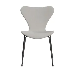 Fritz Hansen Series 7™ Chair Full Upholstery, Warm Graphite/Sunniva 2 Canvas Natural