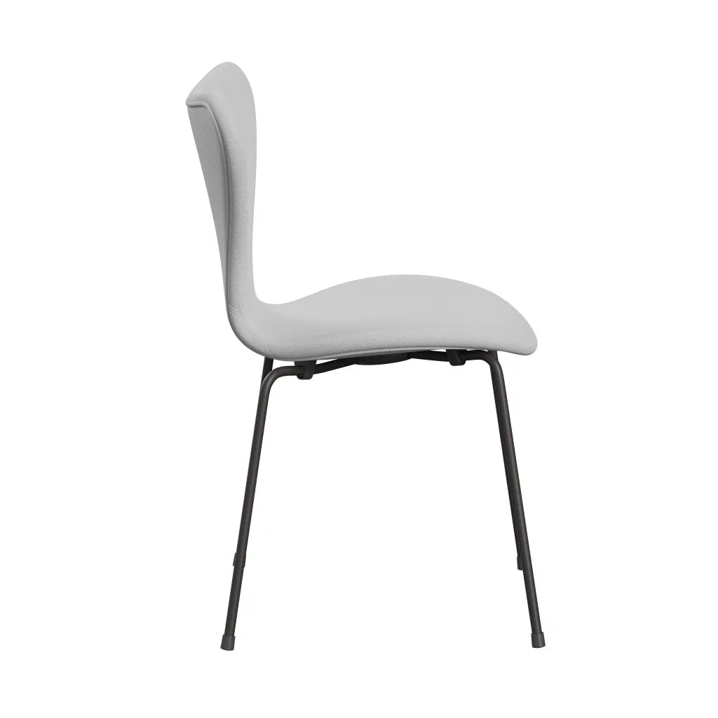 Fritz Hansen Series 7™ Chair Full Upholstery, Warm Graphite/Sunniva 2 Canvas Natural