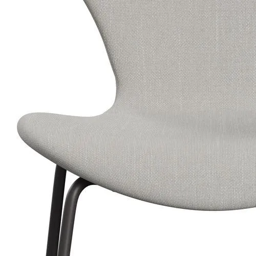 Fritz Hansen Series 7™ Chair Full Upholstery, Warm Graphite/Sunniva 2 Canvas Natural