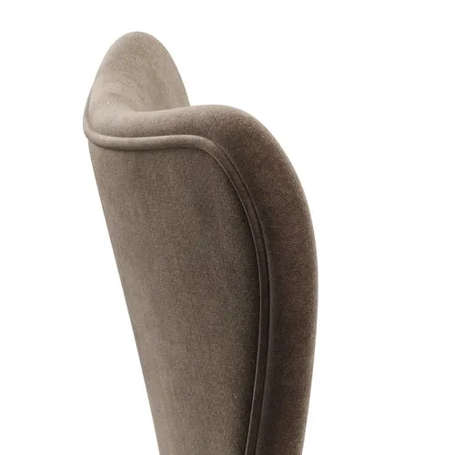 Fritz Hansen Series 7™ Chair Full Upholstery, White/Belfast Velvet Grey Brown