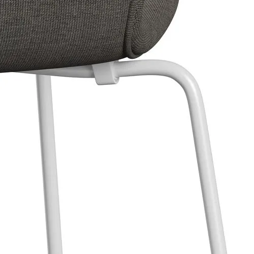 Fritz Hansen Series 7™ Chair Full Upholstery, White/Canvas Grey