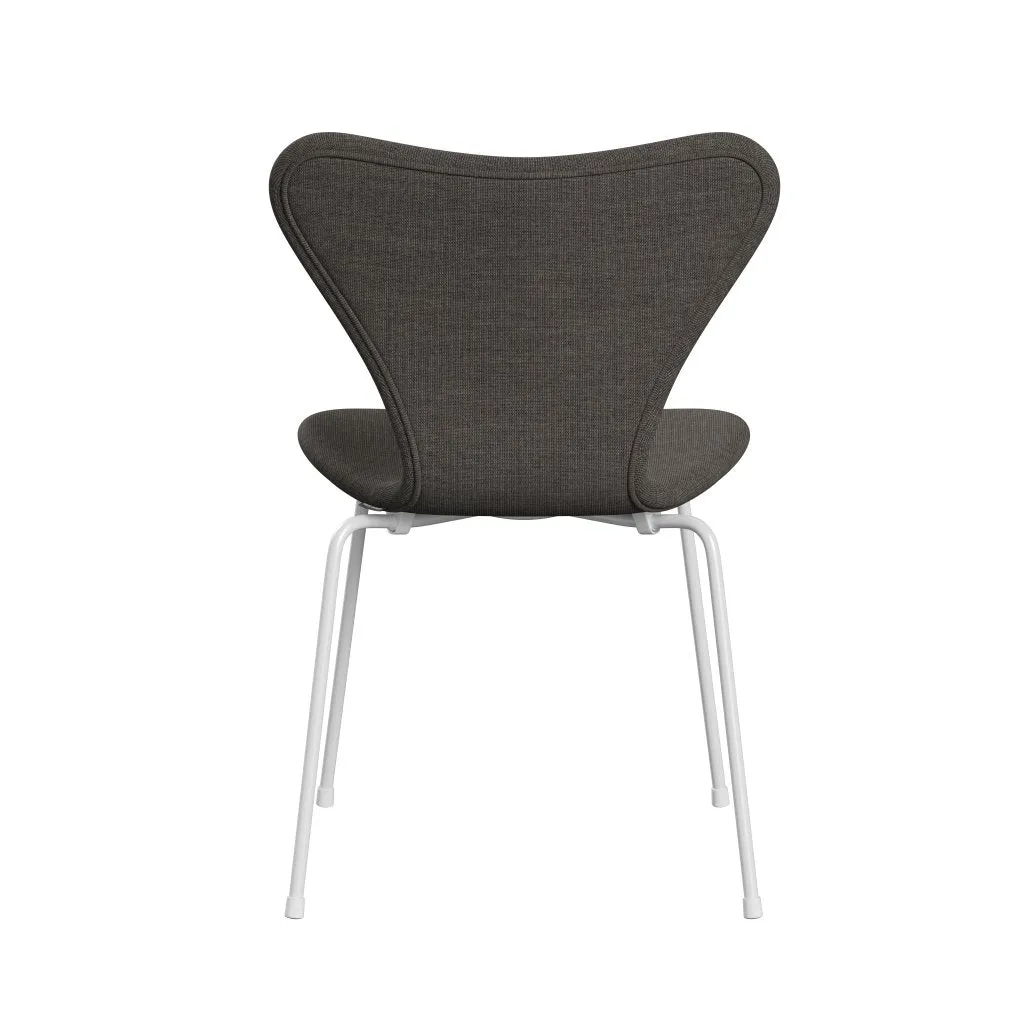 Fritz Hansen Series 7™ Chair Full Upholstery, White/Canvas Grey