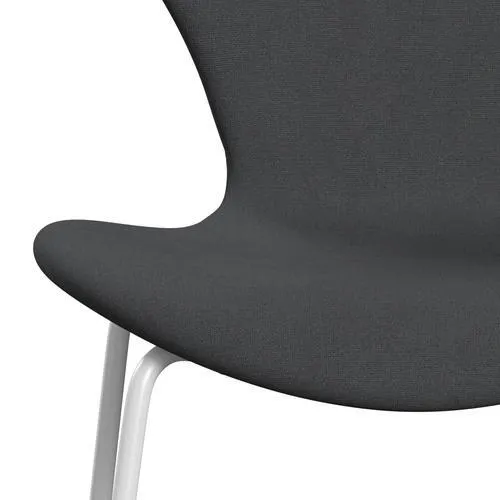 Fritz Hansen Series 7™ Chair Full Upholstery, White/Christianshavn Grey Uni