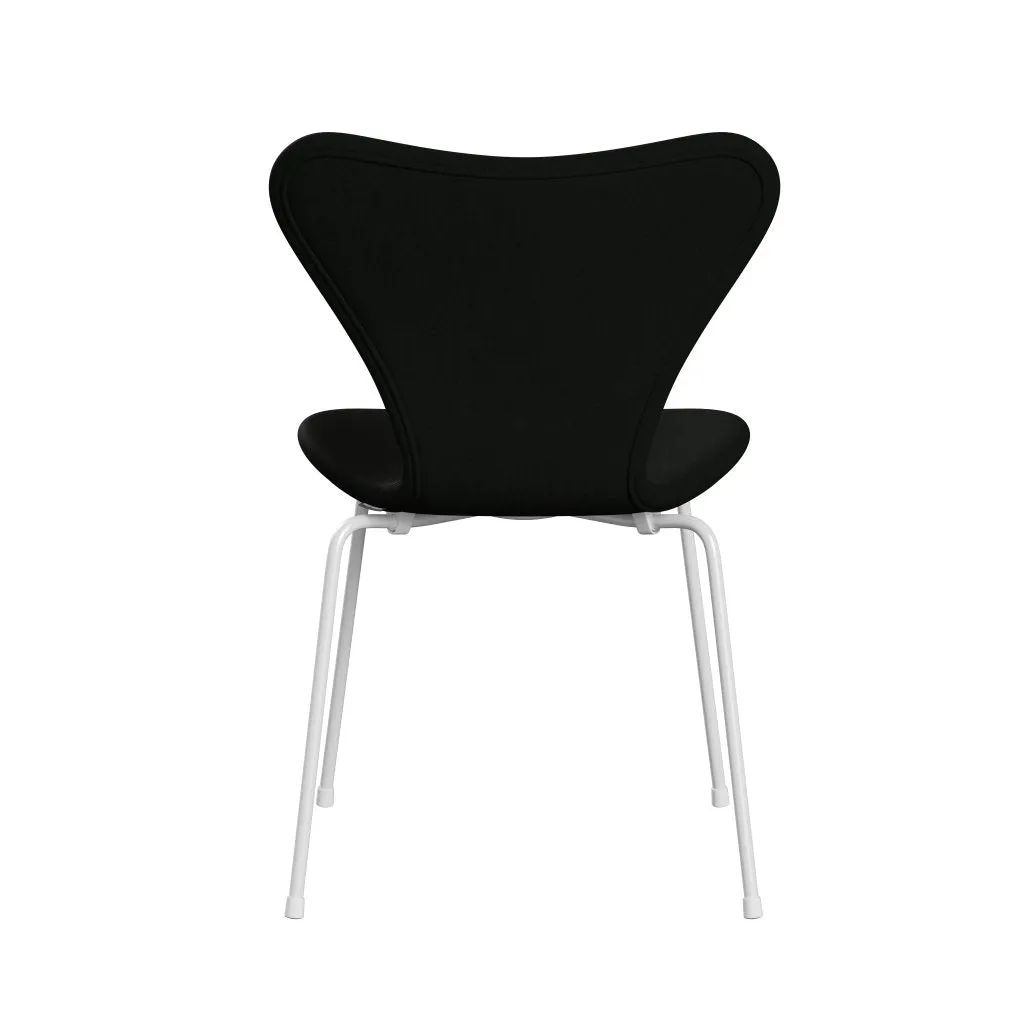 Fritz Hansen Series 7™ Chair Full Upholstery, White/Comfort Black (C60009)