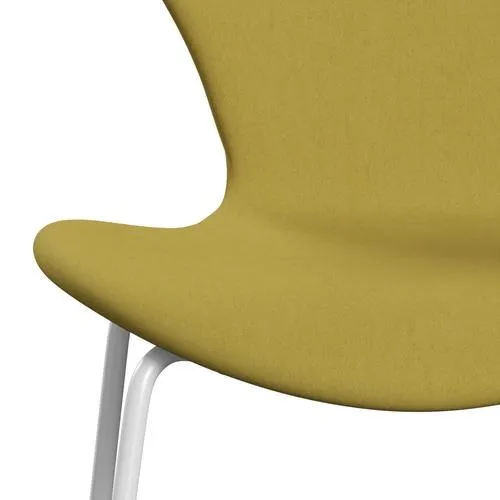 Fritz Hansen Series 7™ Chair Full Upholstery, White/Comfort Sand Light (C01049)