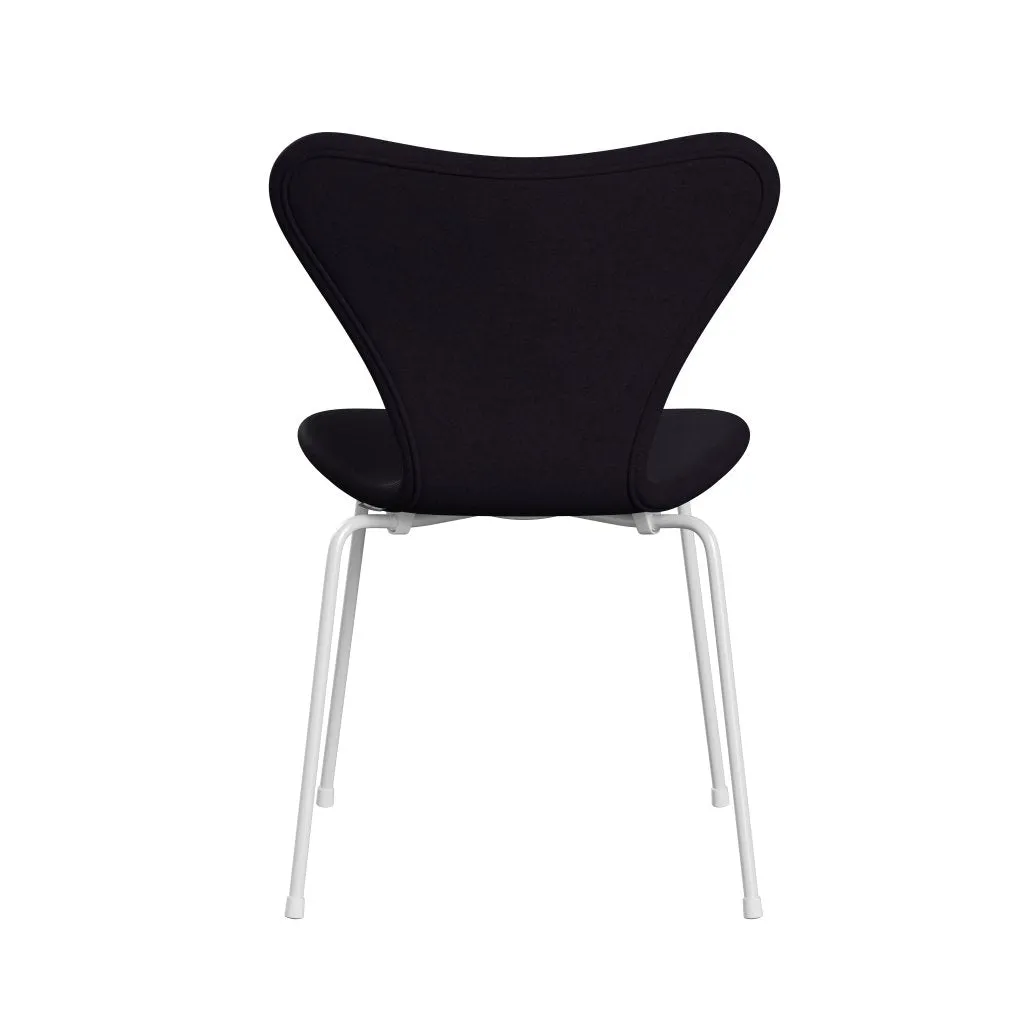 Fritz Hansen Series 7™ Chair Full Upholstery, White/Comfort Violet Red