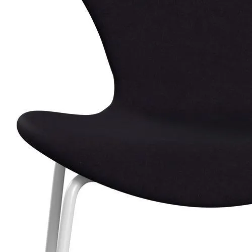 Fritz Hansen Series 7™ Chair Full Upholstery, White/Comfort Violet Red