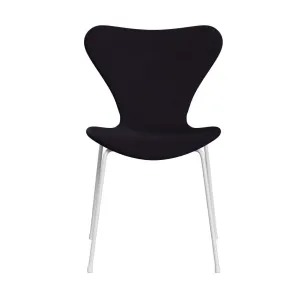 Fritz Hansen Series 7™ Chair Full Upholstery, White/Comfort Violet Red