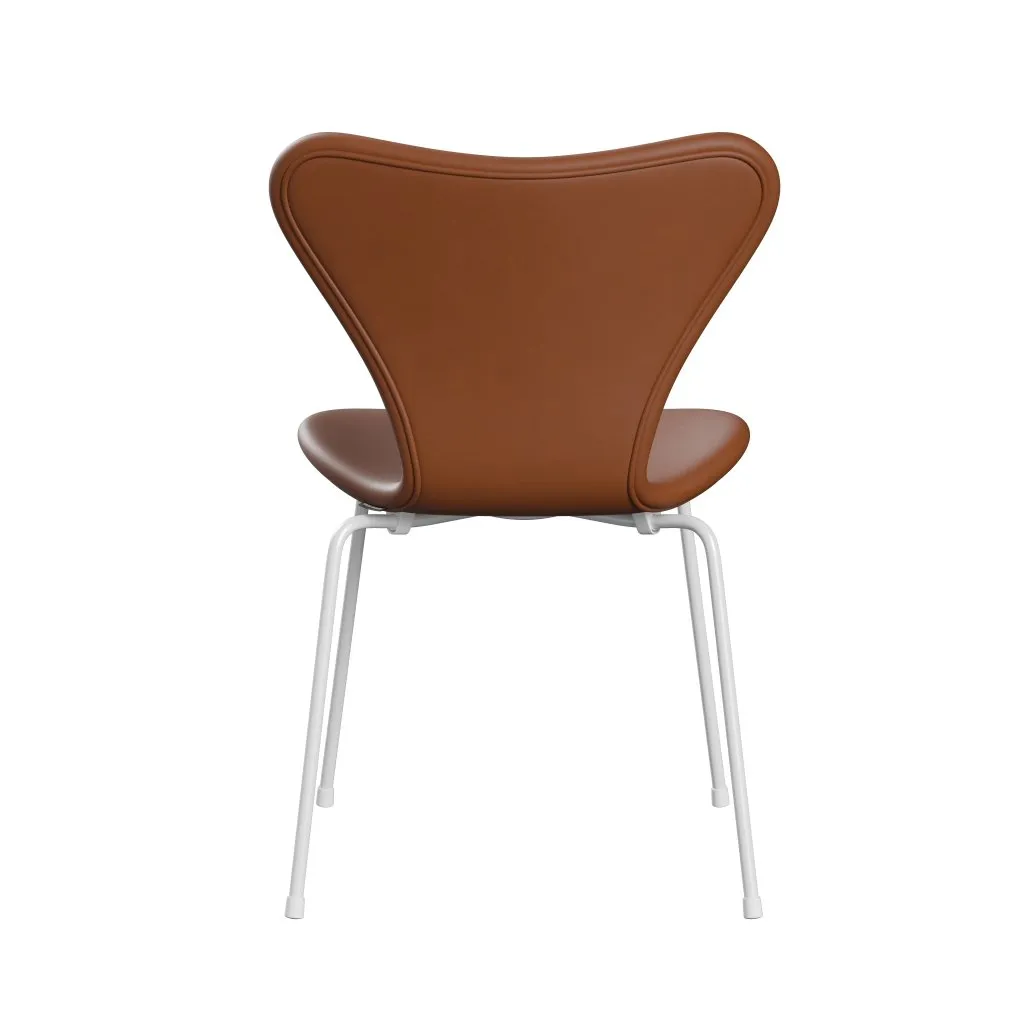 Fritz Hansen Series 7™ Chair Full Upholstery, White/Essential Walnut