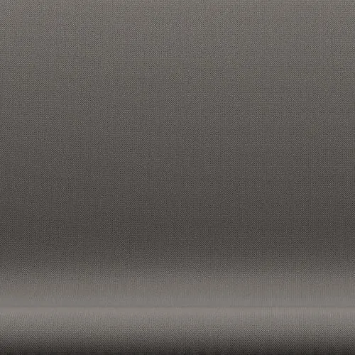 Fritz Hansen Swan™ Sofa 2 Seater, Black Lacquered/Capture Warm Dark Grey