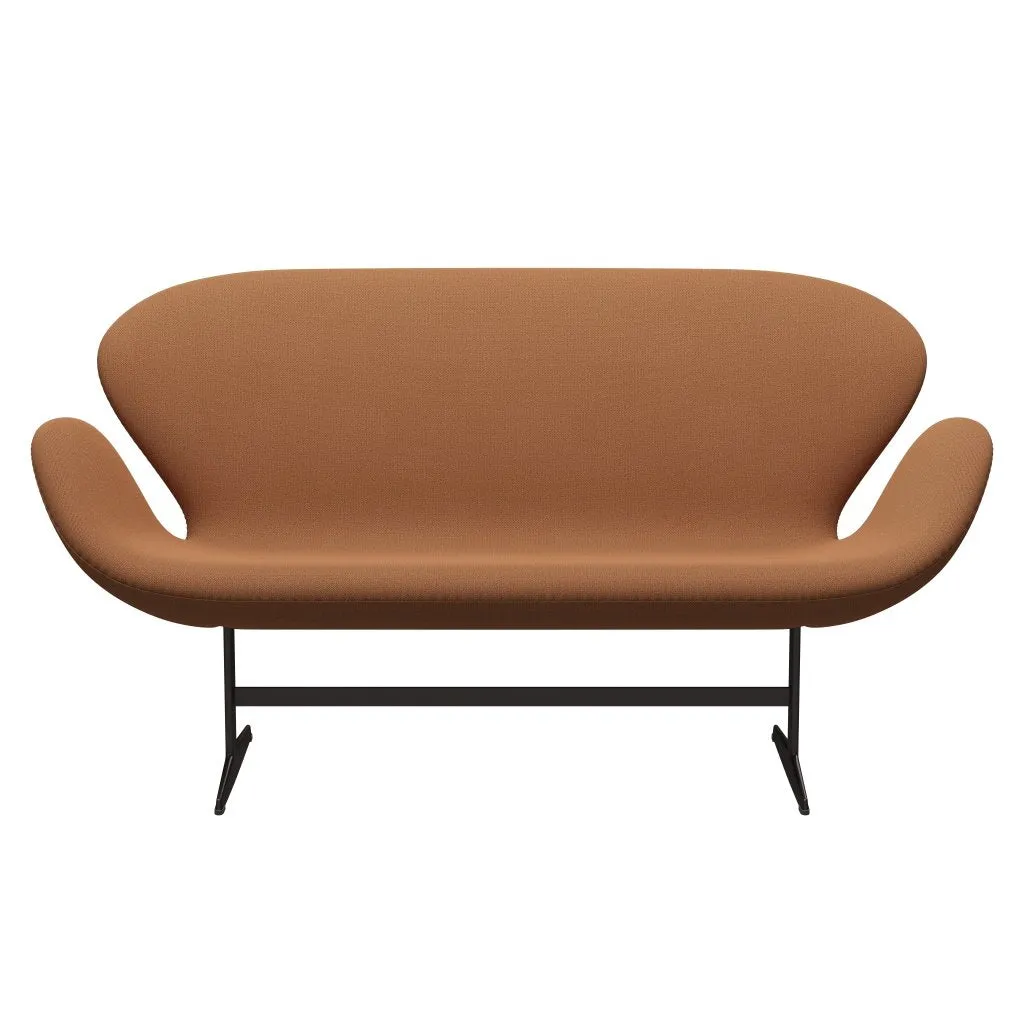 Fritz Hansen Swan™ Sofa 2 Seater, Brown Bronze/Capture Copper