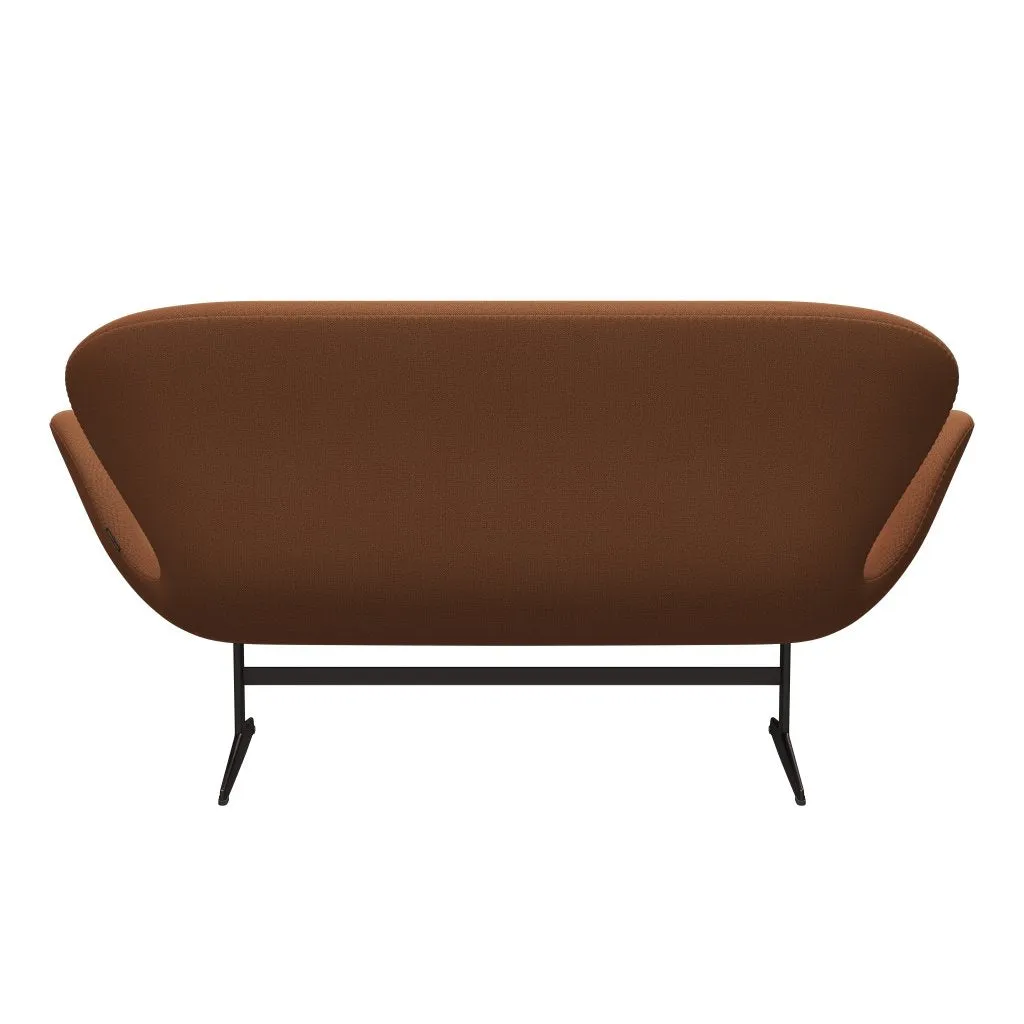 Fritz Hansen Swan™ Sofa 2 Seater, Brown Bronze/Capture Copper