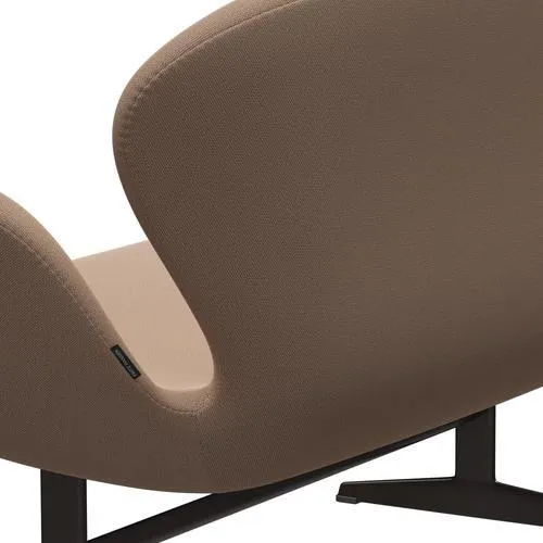 Fritz Hansen Swan™ Sofa 2 Seater, Brown Bronze/Capture Pink Sand