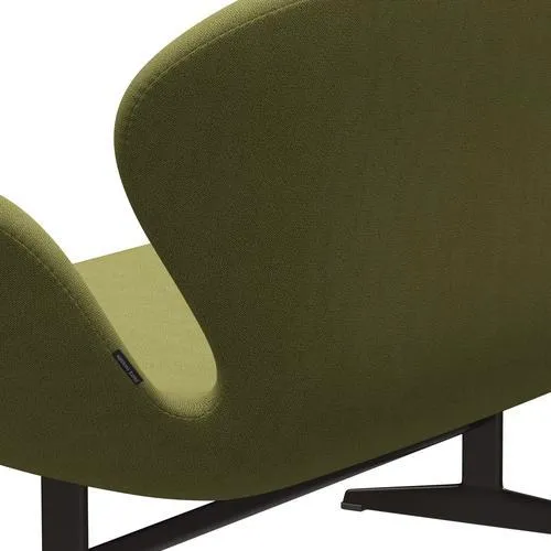 Fritz Hansen Swan™ Sofa 2 Seater, Brown Bronze/Capture Wamrgrün