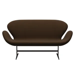 Fritz Hansen Swan™ Sofa 2 Seater, Brown Bronze/Diablo Chestnut