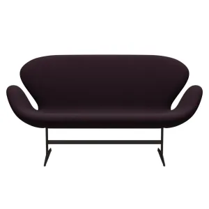 Fritz Hansen Swan™ Sofa 2 Seater, Brown Bronze/Diablo Plum