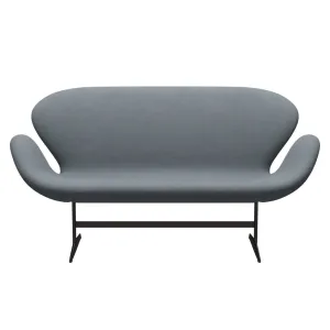 Fritz Hansen Swan™ Sofa 2 Seater, Brown Bronze/Divina Light Grey