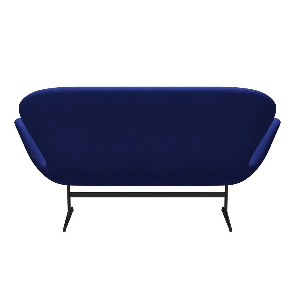 Fritz Hansen Swan™ Sofa 2 Seater, Brown Bronze/Divina Melange Blue