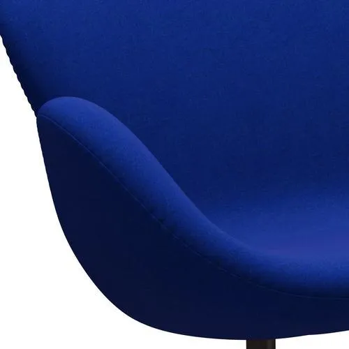 Fritz Hansen Swan™ Sofa 2 Seater, Brown Bronze/Divina Melange Electric Blue