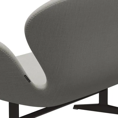 Fritz Hansen Swan™ Sofa 2 Seater, Brown Bronze/Fiord Beige/Stone