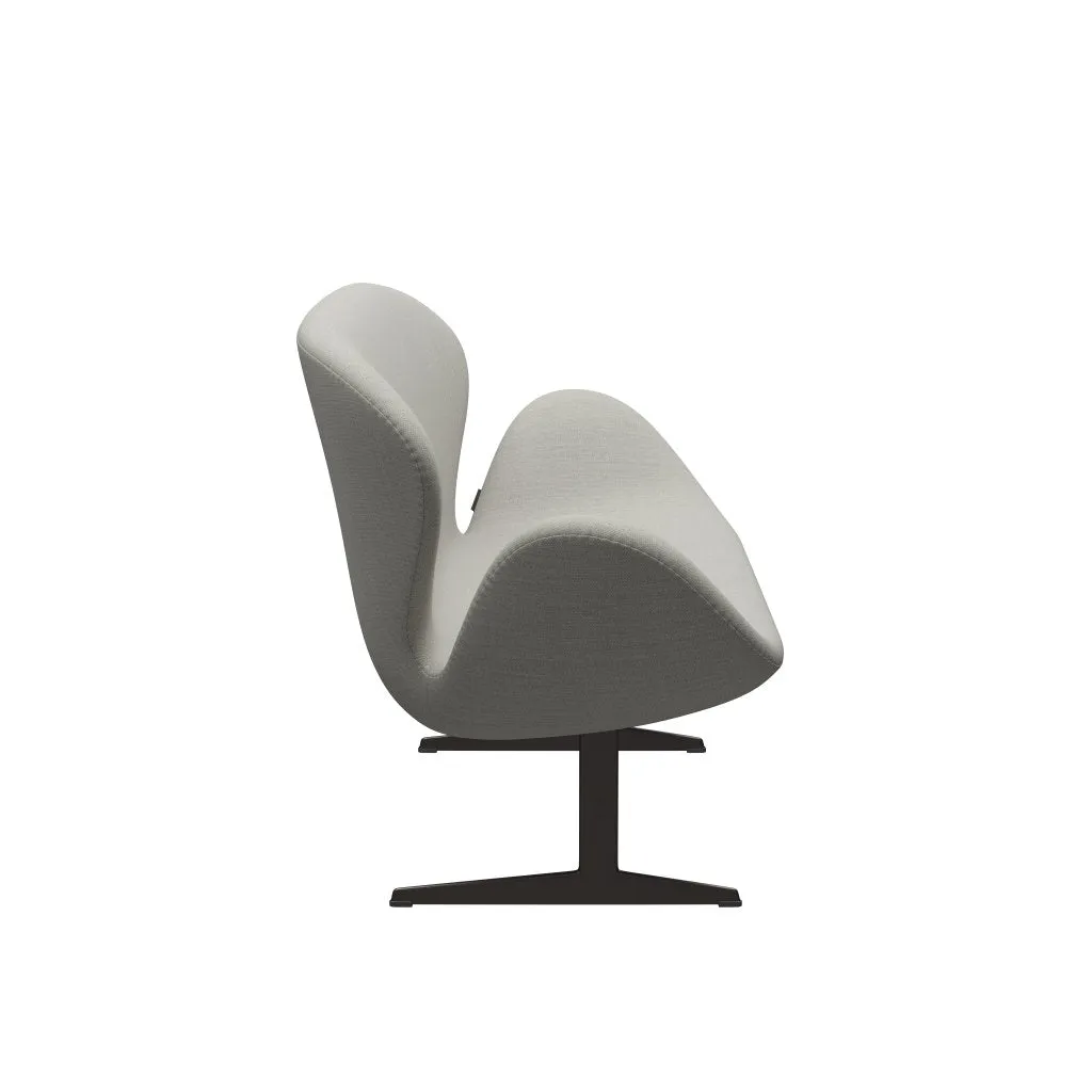 Fritz Hansen Swan™ Sofa 2 Seater, Brown Bronze/Fiord Beige/Stone