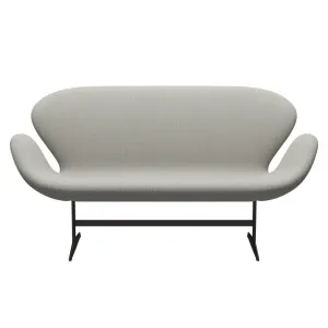 Fritz Hansen Swan™ Sofa 2 Seater, Brown Bronze/Fiord Beige/Stone