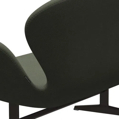 Fritz Hansen Swan™ Sofa 2 Seater, Brown Bronze/Fiord Olive Green/Medium Green
