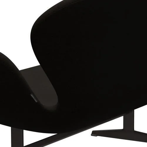 Fritz Hansen Swan™ Sofa 2 Seater, Brown Bronze/Hallingdal Dark Brown