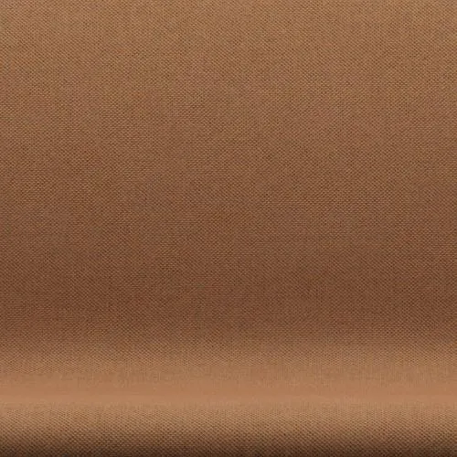 Fritz Hansen Swan™ Sofa 2 Seater, Brown Bronze/Re Wool Ornage/Natural