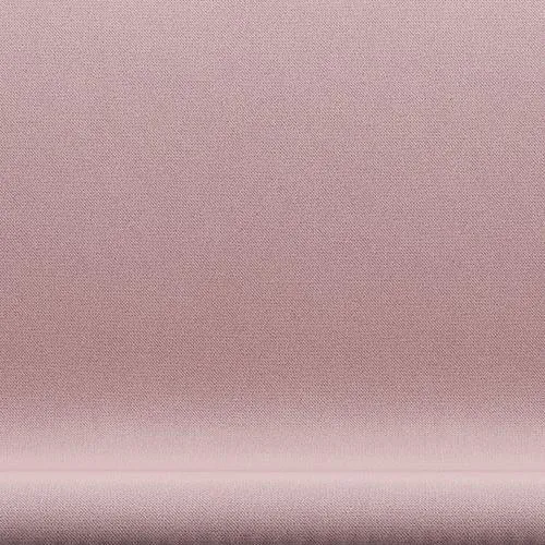Fritz Hansen Swan™ Sofa 2 Seater, Satin Brushed Aluminium/Capture Pink