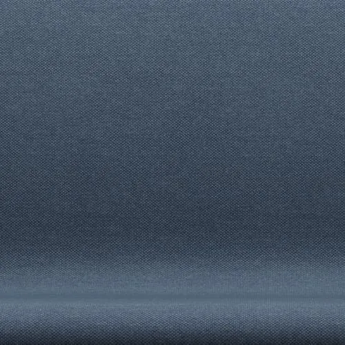 Fritz Hansen Swan™ Sofa 2 Seater, Satin Brushed Aluminium/Fiord Dark Construction/Grey