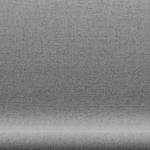 Fritz Hansen Swan™ Sofa 2 Seater, Satin Brushed Aluminium/Re Wool Wool White/Natural