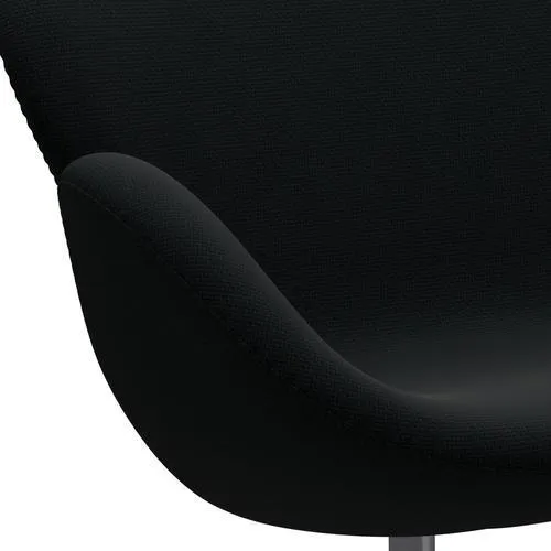 Fritz Hansen Swan™ Sofa 2 Seater, Silver Grey/Diablo Black