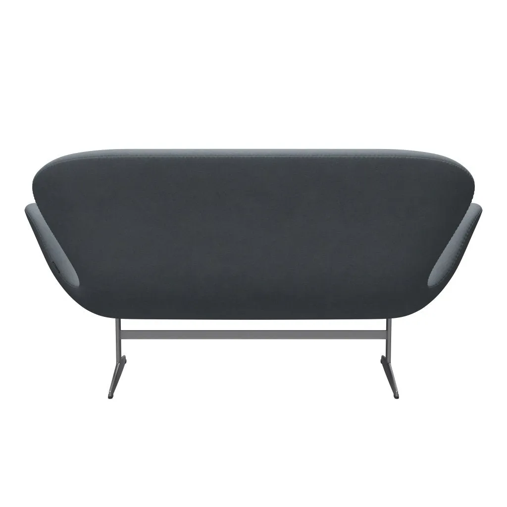 Fritz Hansen Swan™ Sofa 2 Seater, Silver Grey/Divina Light Grey