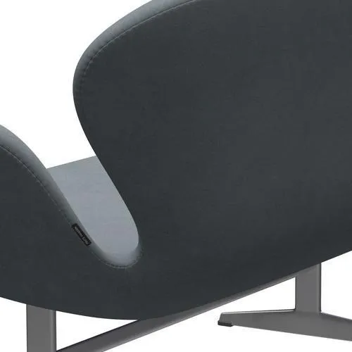Fritz Hansen Swan™ Sofa 2 Seater, Silver Grey/Divina Light Grey