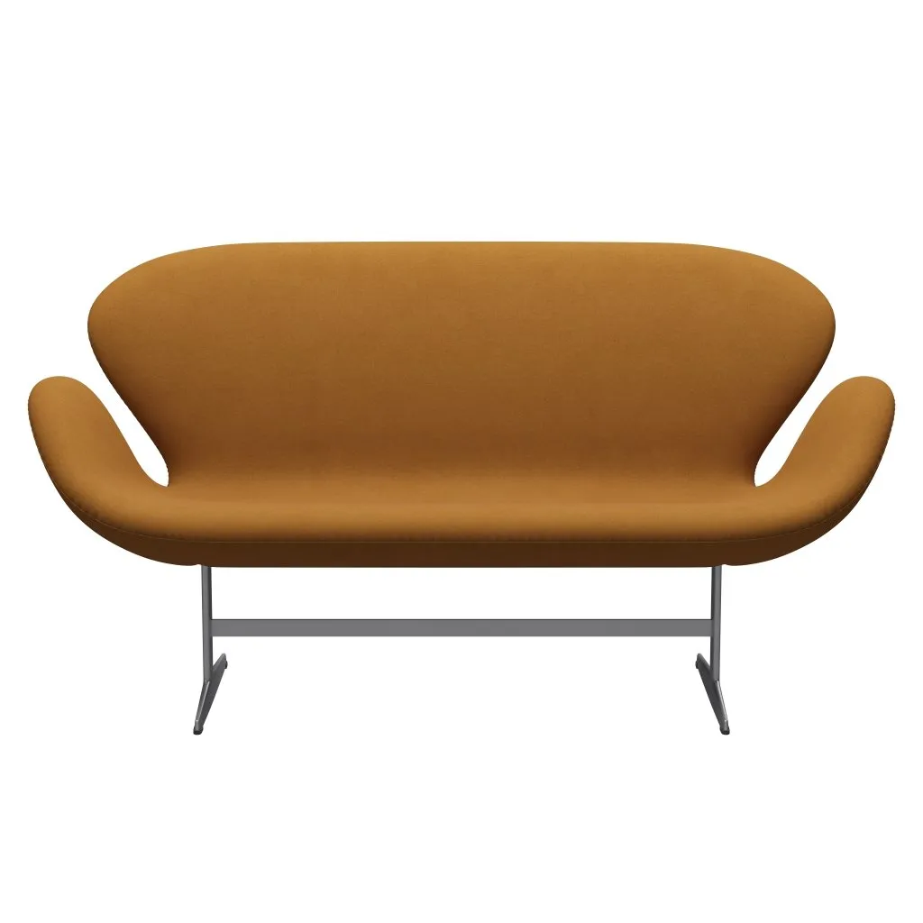 Fritz Hansen Swan™ Sofa 2 Seater, Silver Grey/Divina Sand
