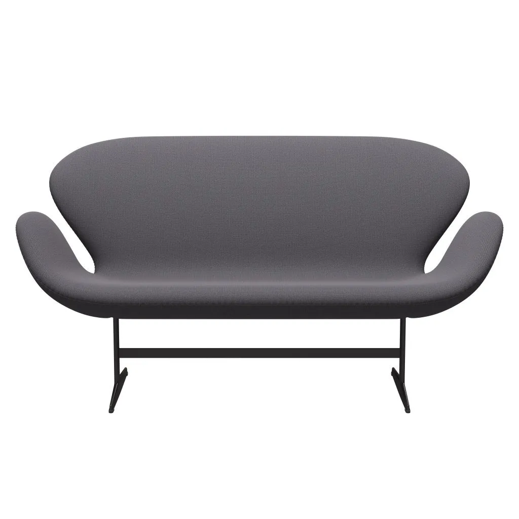 Fritz Hansen Swan™ Sofa 2 Seater, Warm Graphite/Capture Dark Grey