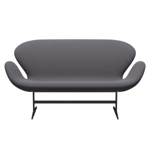 Fritz Hansen Swan™ Sofa 2 Seater, Warm Graphite/Capture Dark Grey