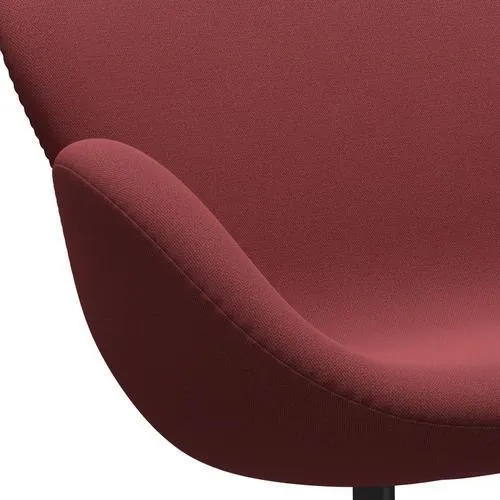 Fritz Hansen Swan™ Sofa 2 Seater, Warm Graphite/Capture Dark Red
