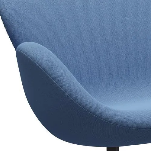 Fritz Hansen Swan™ Sofa 2 Seater, Warm Graphite/Capture Inst Ant™ Blue