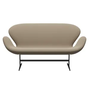 Fritz Hansen Swan™ Sofa 2 Seater, Warm Graphite/Capture Sand