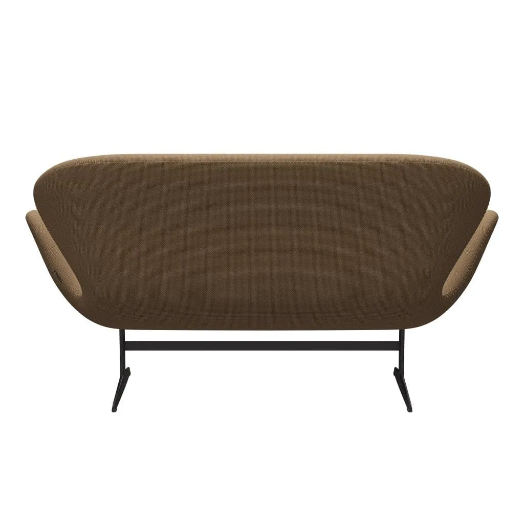 Fritz Hansen Swan™ Sofa 2 Seater, Warm Graphite/Diablo Gold Sand