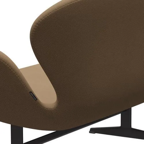 Fritz Hansen Swan™ Sofa 2 Seater, Warm Graphite/Diablo Gold Sand